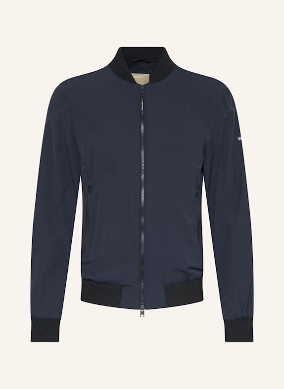 WOOLRICH Bomber jacket MATT DARK BLUE