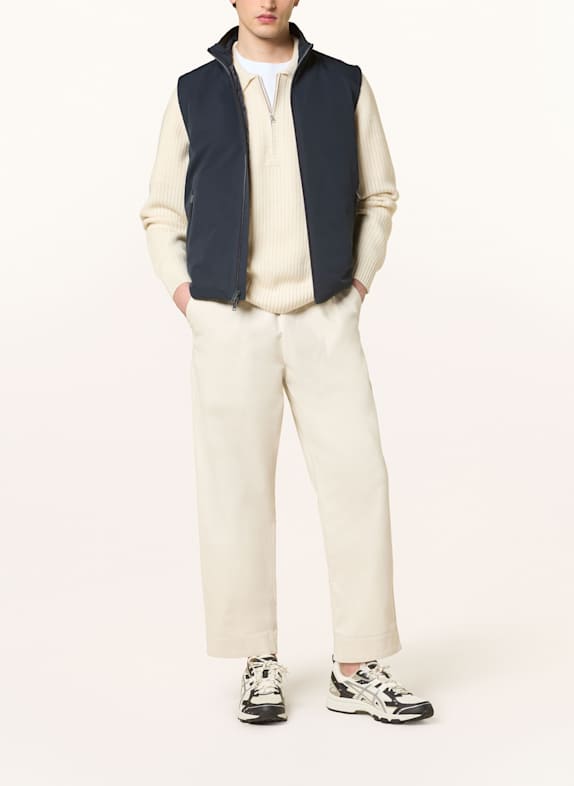 WOOLRICH Donsvest SAILING DONKERBLAUW