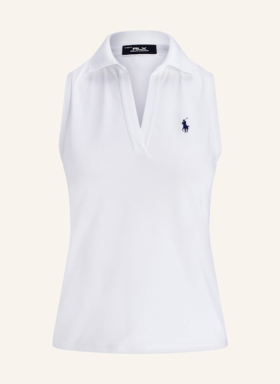 RLX RALPH LAUREN Funktions-Poloshirt WEISS