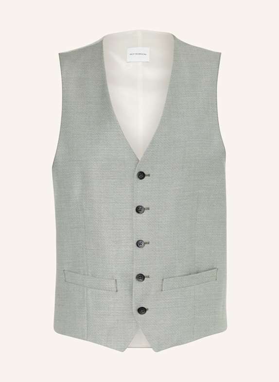 Roy Robson Anzugweste 24-05 Extra Slim Fit A320 GREEN