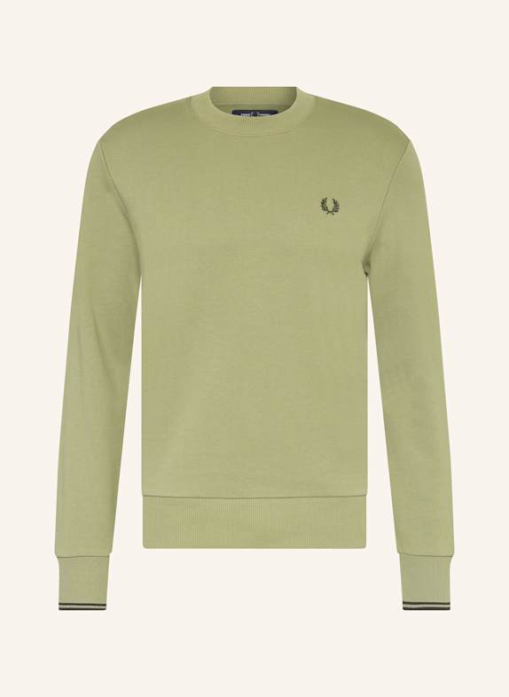FRED PERRY Bluza nierozpinana OLIWKOWY