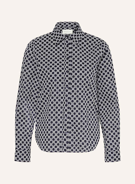 GANT Hemdbluse DUNKELBLAU/ WEISS