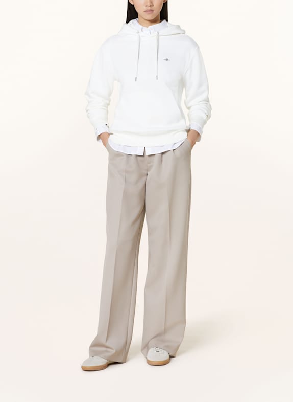GANT Hoodie WIT