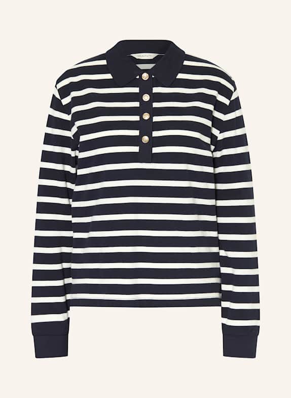 GANT Piqué-Poloshirt DUNKELBLAU/ WEISS