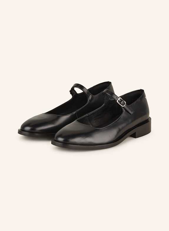 BRONX Mary-Jane-Ballerinas NEXT-WAGON SCHWARZ
