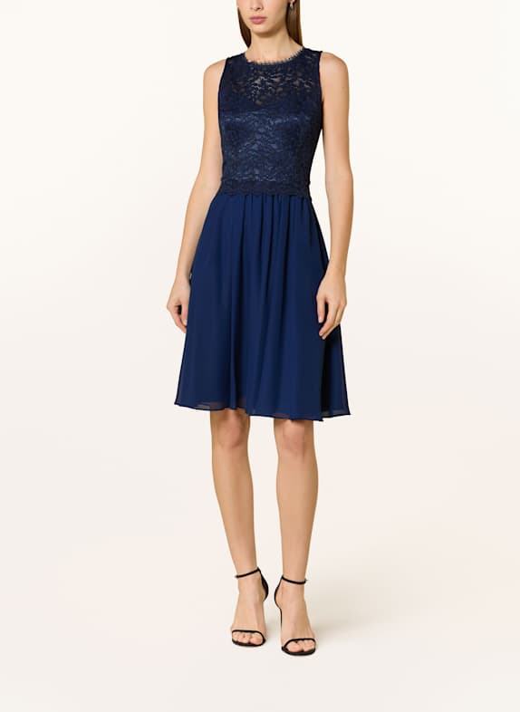 Suddenly Princess Cockteilkleid mit Spitze DUNKELBLAU