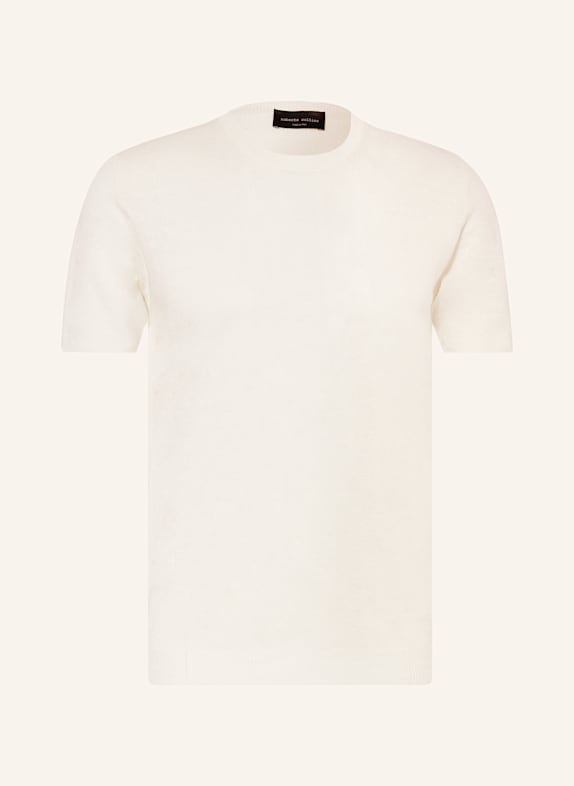 roberto collina Knit shirt in linen CREAM