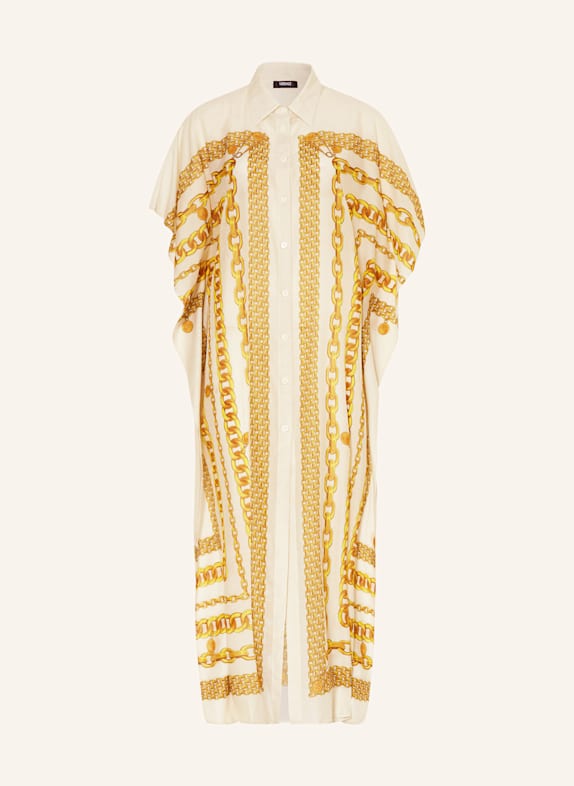 VERSACE Beach dress CREAM/ DARK YELLOW/ YELLOW