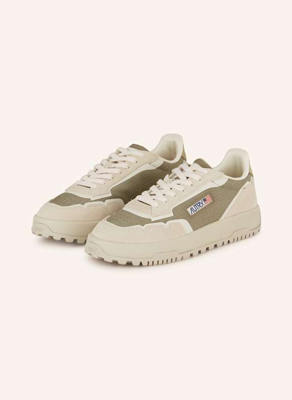 AUTRY Sneakersy WILDPACE LOW CO KREMOWY/ OLIWKOWY