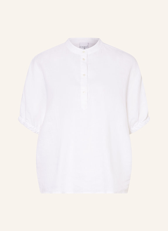 TONNO & PANNA Blusenshirt aus Leinen WEISS