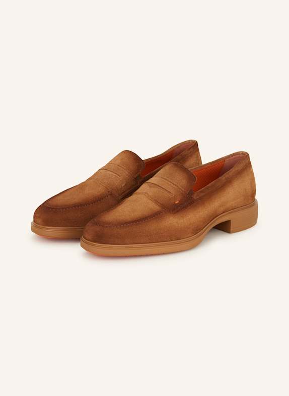 Santoni Penny-Loafer EASY BRAUN