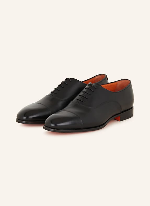 Santoni Schnürer ARCHIE SCHWARZ