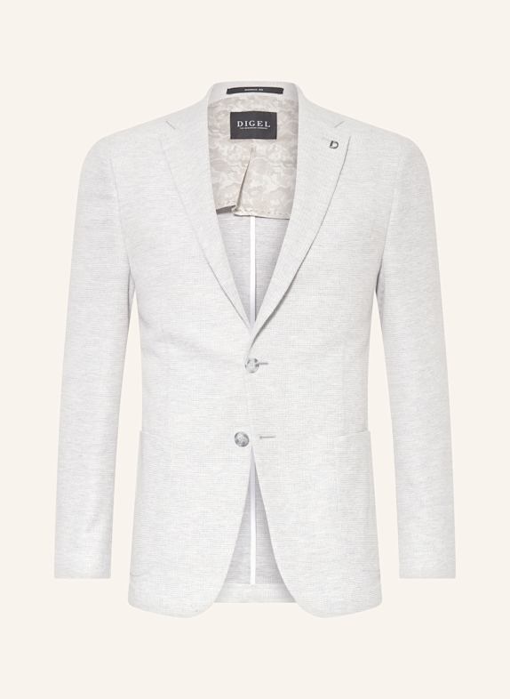 DIGEL poplin bowling shirt LIGHT GRAY