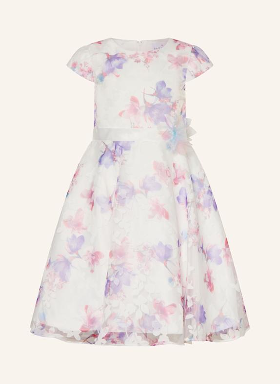 DANAMADE Kleid WEISS/ HELLLILA/ ROSA