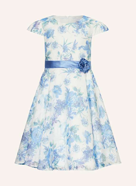 DANAMADE Kleid KIDS WEISS/ BLAU/ GRÜN