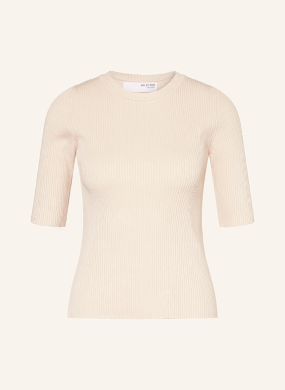 SELECTED Femme Strickshirt BEIGE