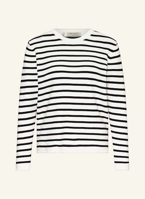 MAERZ MUENCHEN Pullover WEISS/ DUNKELBLAU