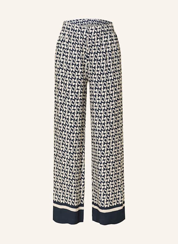 MAERZ MUENCHEN Marlenehose WEISS/ DUNKELBLAU