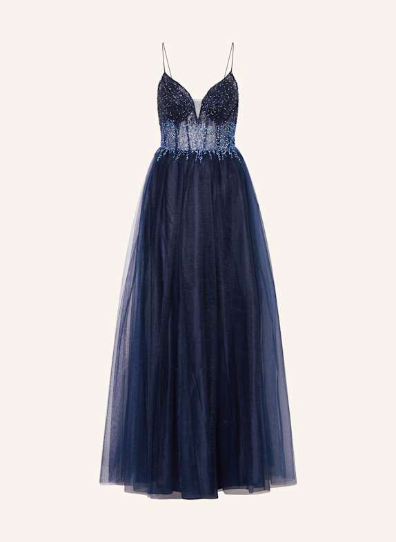 Hey Kyla Večerní šaty s flitry TMAVĚ MODRÁ