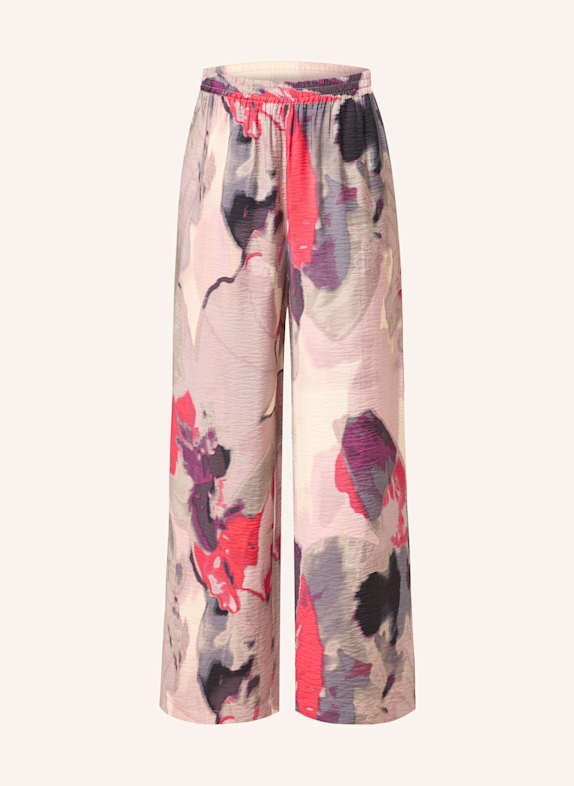 Y.A.S. Wide leg trousers ROSE/ FUCHSIA/ NEON RED