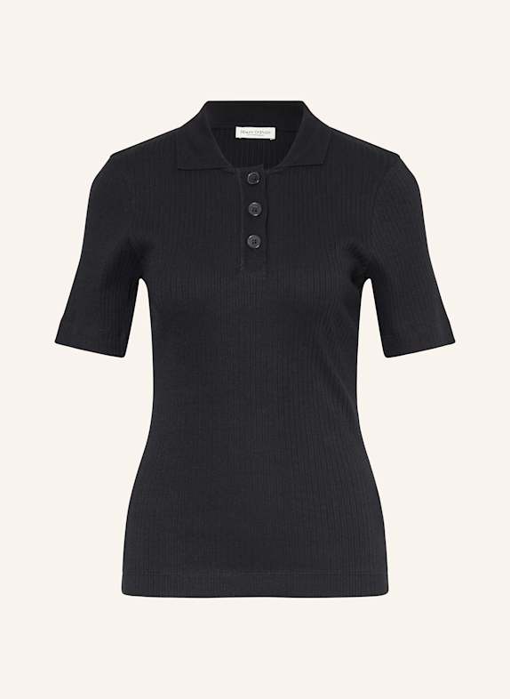 Marc O'Polo Jersey-Poloshirt DUNKELBLAU