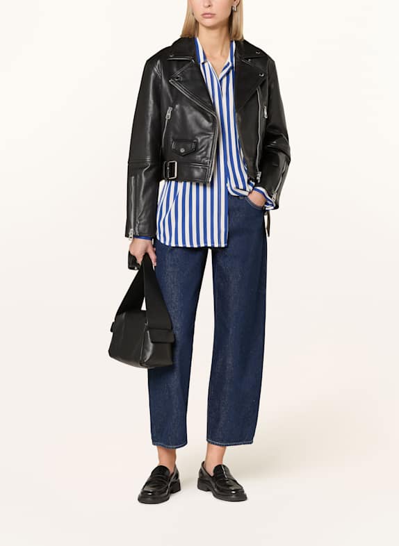 Marc O'Polo Lederjacke SCHWARZ