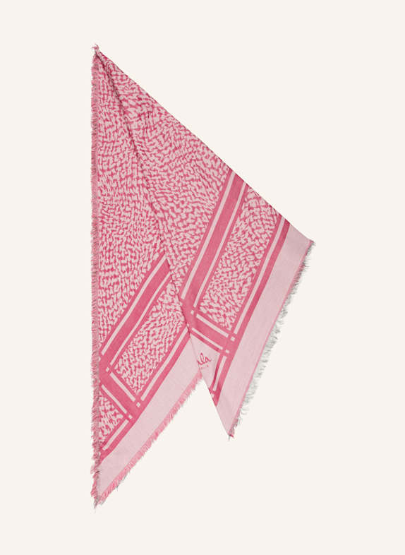 Lala Berlin Dreieckstuch TRIANGLE TILDA ROSA/ PINK