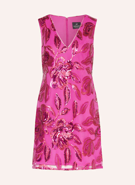ADRIANNA PAPELL Cocktailkleid mit Pailletten PINK