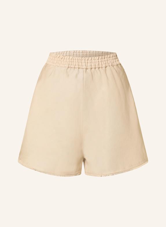 IVY OAK Shorts PIPER mit Leinen BEIGE