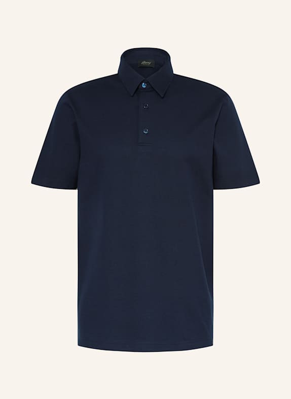 Brioni Piqué-Poloshirt DUNKELBLAU