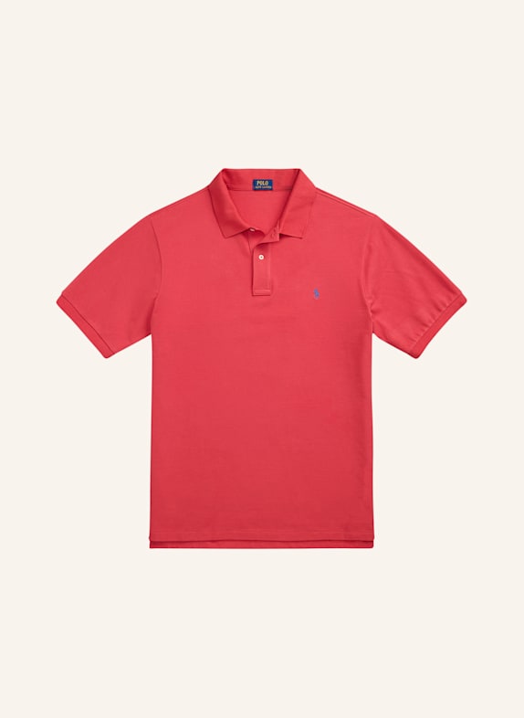 POLO RALPH LAUREN Big & Tall Piqué-Poloshirt ROT