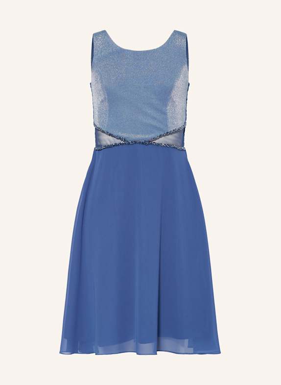 G.O.L. FINEST COLLECTION Kleid mit Glitzergarn und Cut-outs BLAU