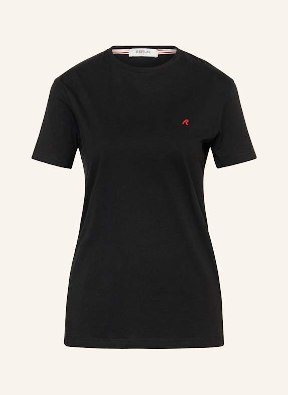 REPLAY T-Shirt SCHWARZ