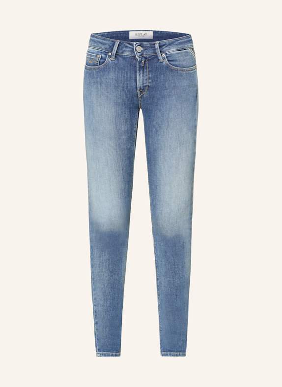 REPLAY Skinny Jeans NEW LUZ 009 MEDIUM BLUE