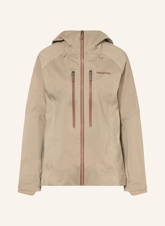 patagonia Hardshell-Skijacke STORMSTRIDE BEIGE