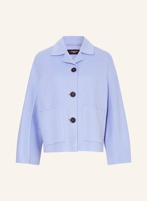 WEEKEND Max Mara Cabanjacke SALE HELLBLAU