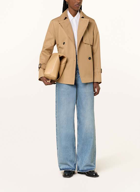 WEEKEND Max Mara Cropped trench coat BIGLIA BEIGE