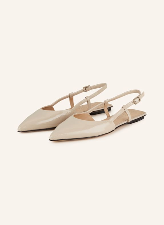 POMME D'OR Slingballerinas ANYA CREME