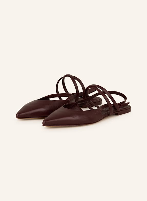 POMME D'OR Slingballerinas INGRID DUNKELROT