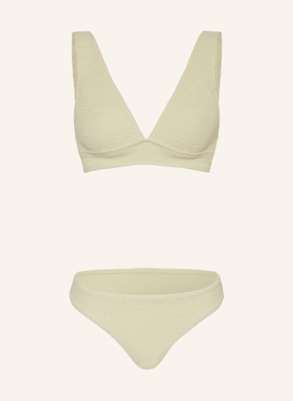 sorbet island Bralette-Bikini AQUA ECRU