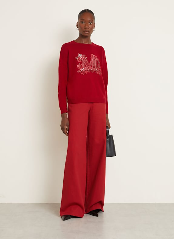 Max Mara Marlene broek RUGGERO ROOD
