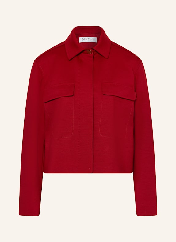 Max Mara TALAMO jacket DARK RED