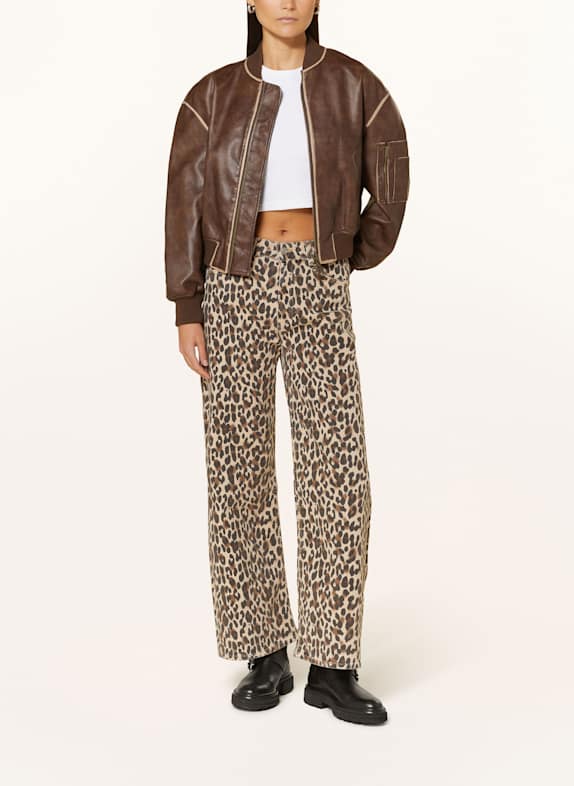mavi Jeans MALIBU 88990 leopard denim