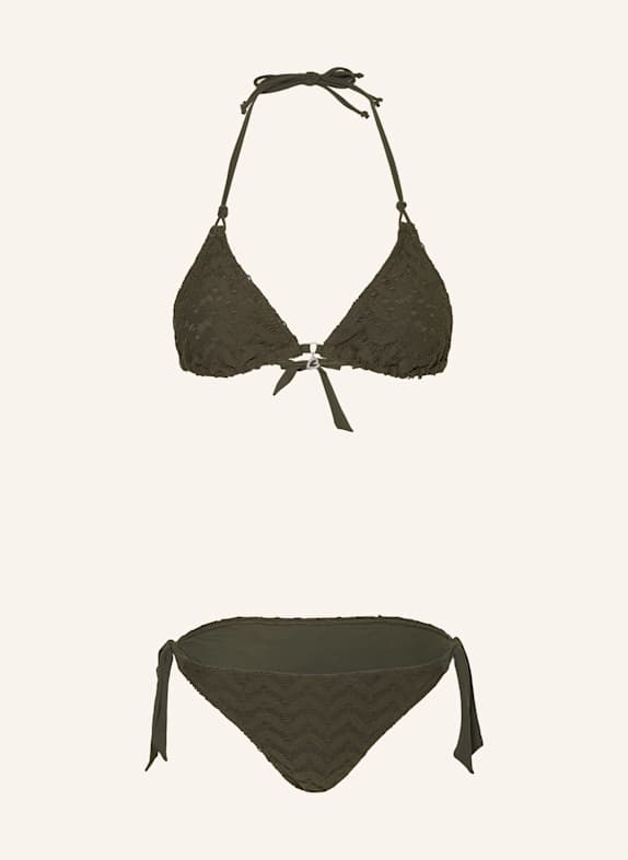BANANA MOON Triangel-Bikini YERODASIA WAVEM KHAKI