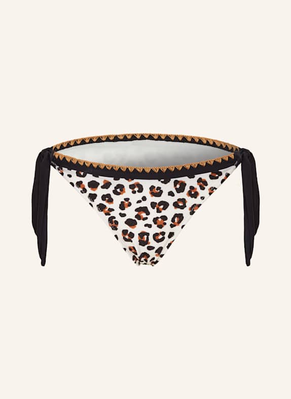BANANA MOON Triangel-Bikini-Hose SADIA MAKABA ECRU/ SCHWARZ/ BRAUN