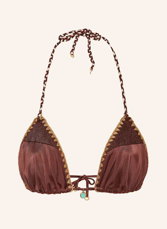 BANANA MOON COUTURE Triangel-Bikini-Top NAZCA BOSCO BRAUN