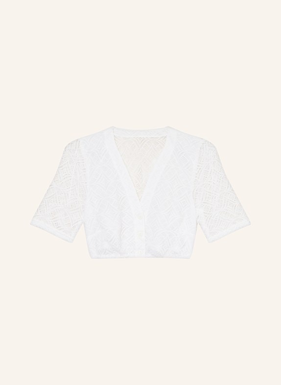 WALDORFF Dirndlbluse WEISS