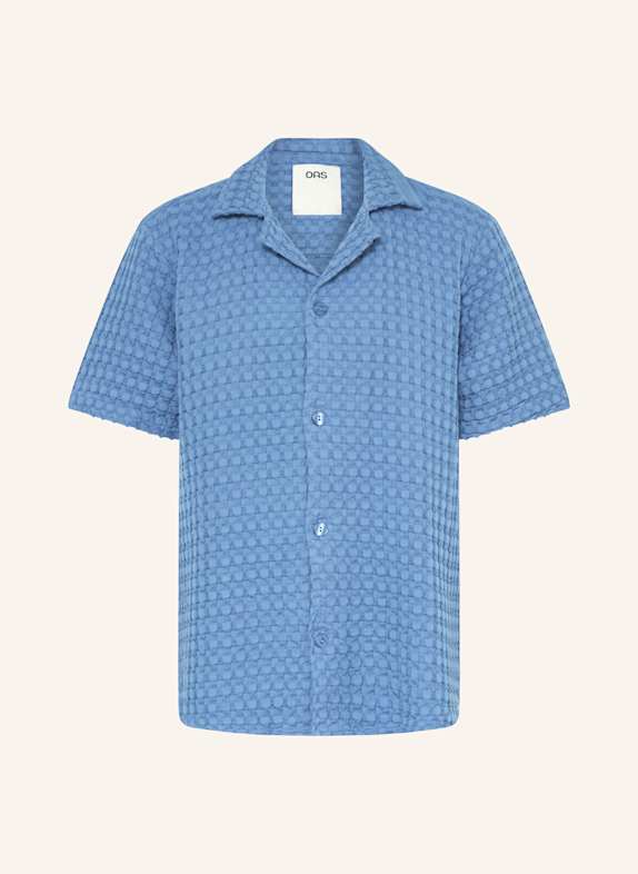 OAS Resorthemd NEARLY BLACK Comfort Fit BLAU