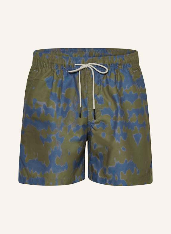 OAS Badeshorts HIGHLAND KHAKI/ BLAU