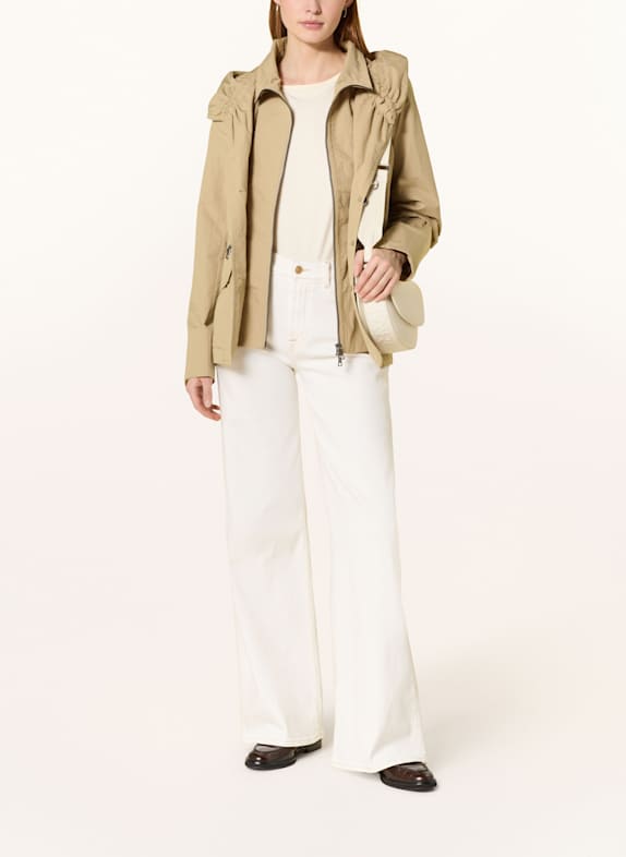 CREENSTONE Jacke HALY mit Blende HELLBRAUN